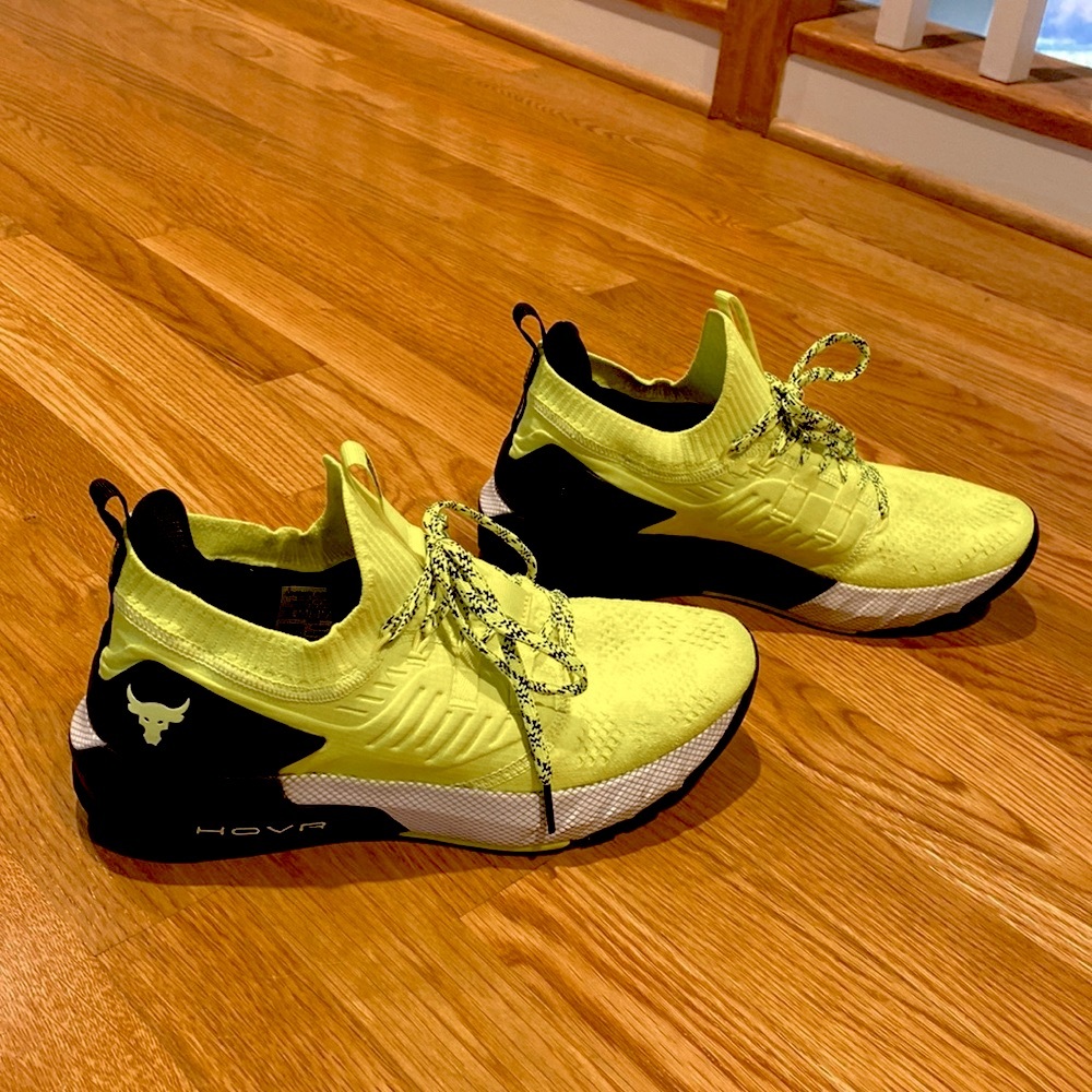 Under Armour UA HOVR Tribase - Neon Yellow & Black